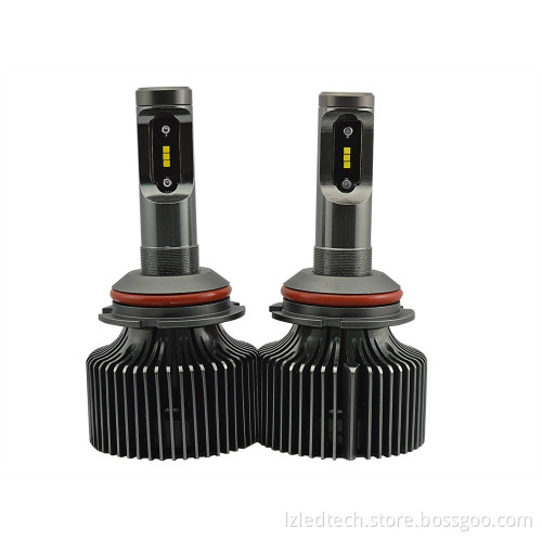 LED Headlight Bulbs w/ Clear Arc-Beam Kit - 9004 (9007) - 60w 8,400 Lm 6K Cool White CSP LED chip - 2 Yr Warranty